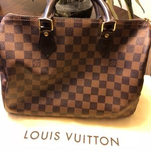 Louis Vuitton Speedy 30 Damier Ebene